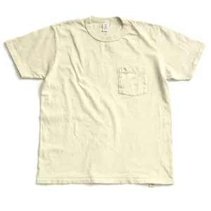 Pigment Dyed Pocket Tee - Oat Milk