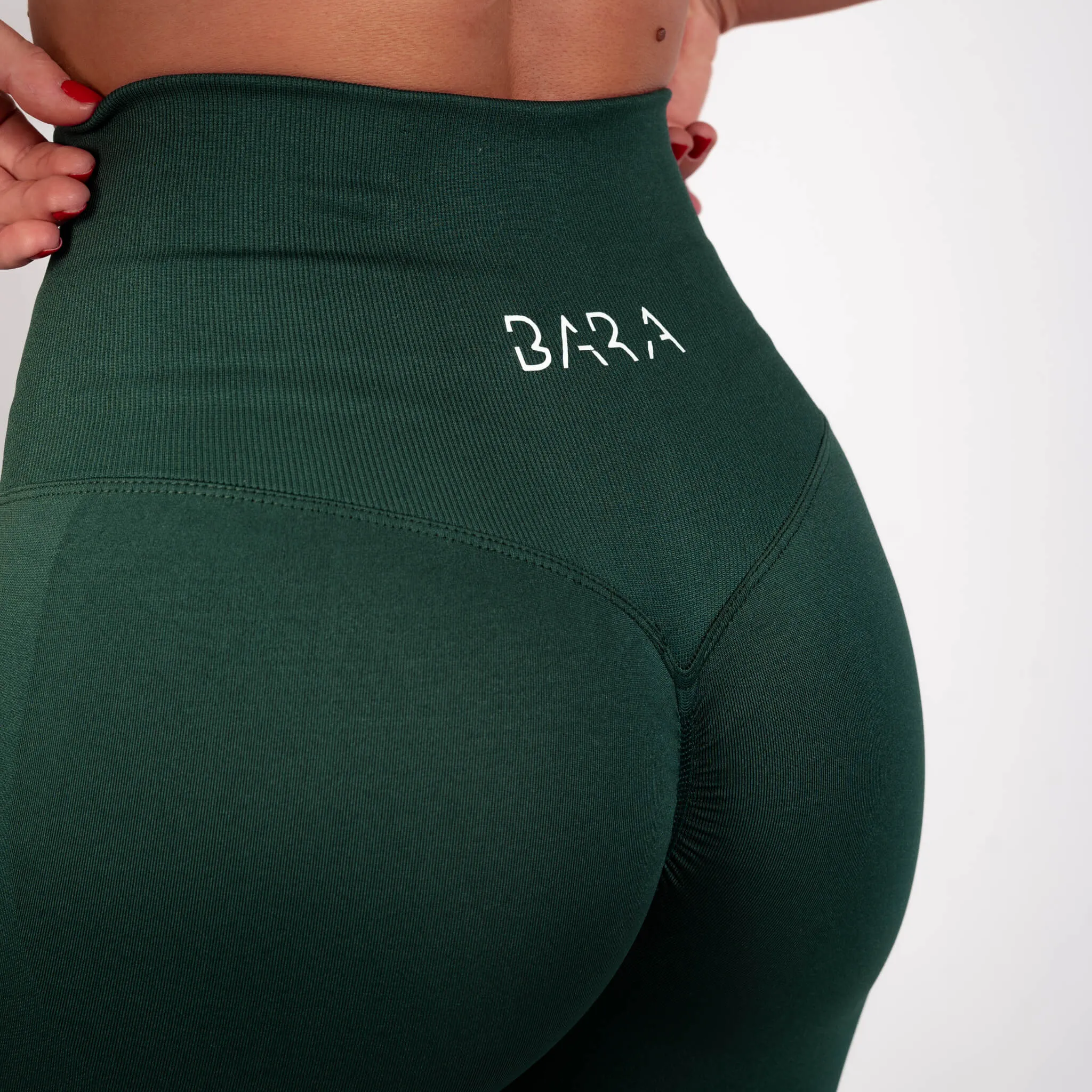Pine Pocket Scrunch Seamless Tights