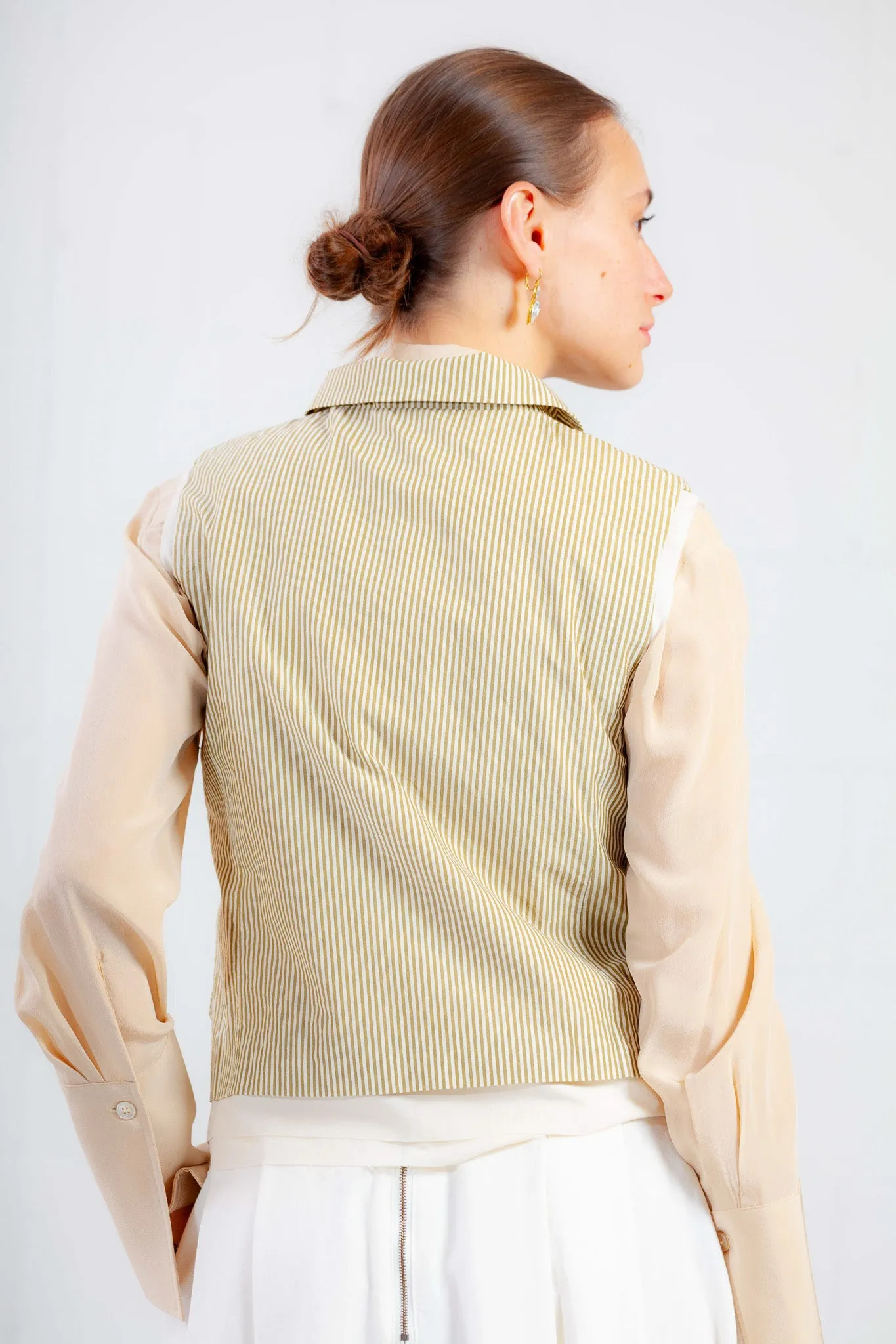Pine Striped Vest
