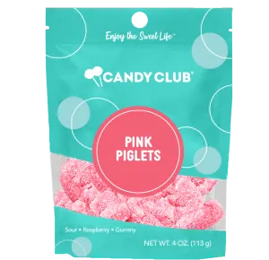 Pink Candy Piglets - Candy Bag