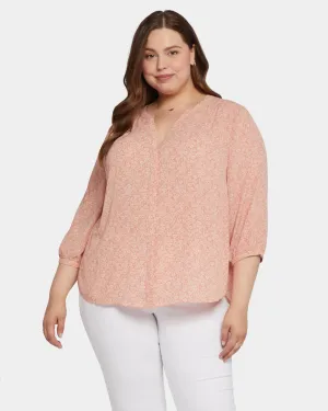 Pintuck Blouse | Desert Dandelion
