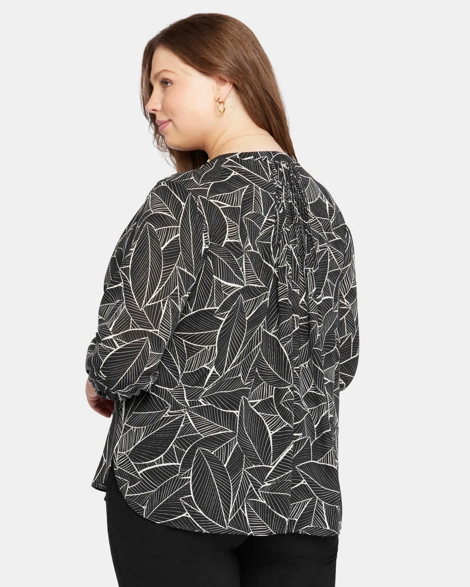 Pintuck Blouse | Leland Manor