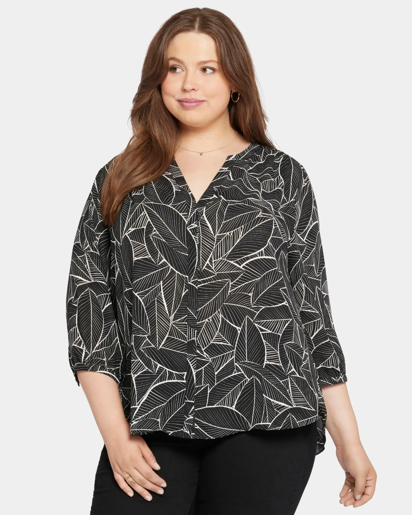 Pintuck Blouse | Leland Manor