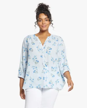 Pintuck Blouse | Riviera Blossoms