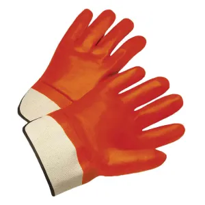 PIP PVC Dipped Glove w/Jersey Liner & Smooth Finish 1017OR 12 pairs