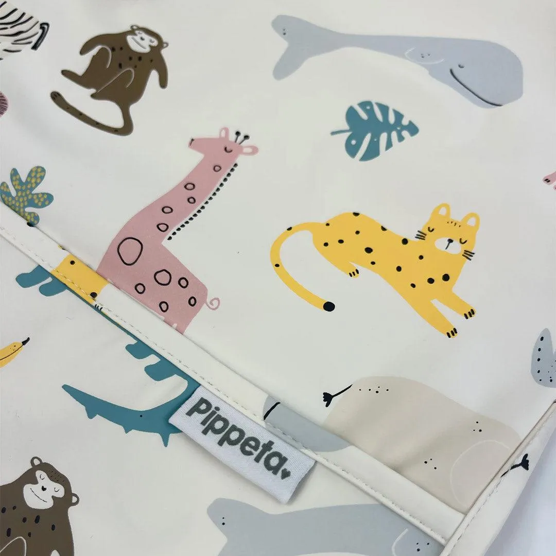 Pippeta Waterproof Cape Sleeved Bib - Safari