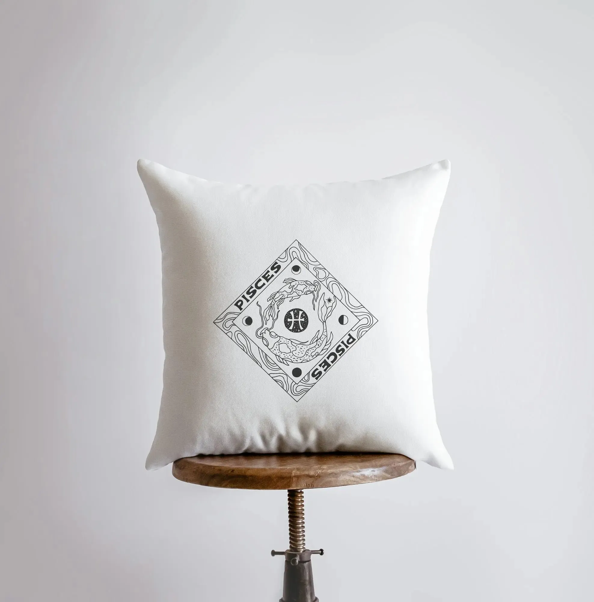 Pisces | Zodiac | Stars | Astrology | Throw Pillow  | Map of the Stars | Home Decor | Room Decor | Astrology Sign