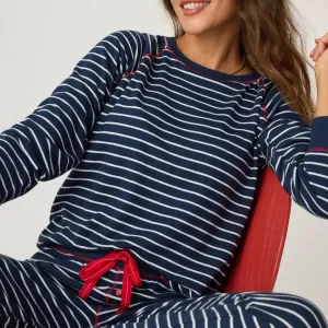 PJS Snowflake Kiss L/s Top