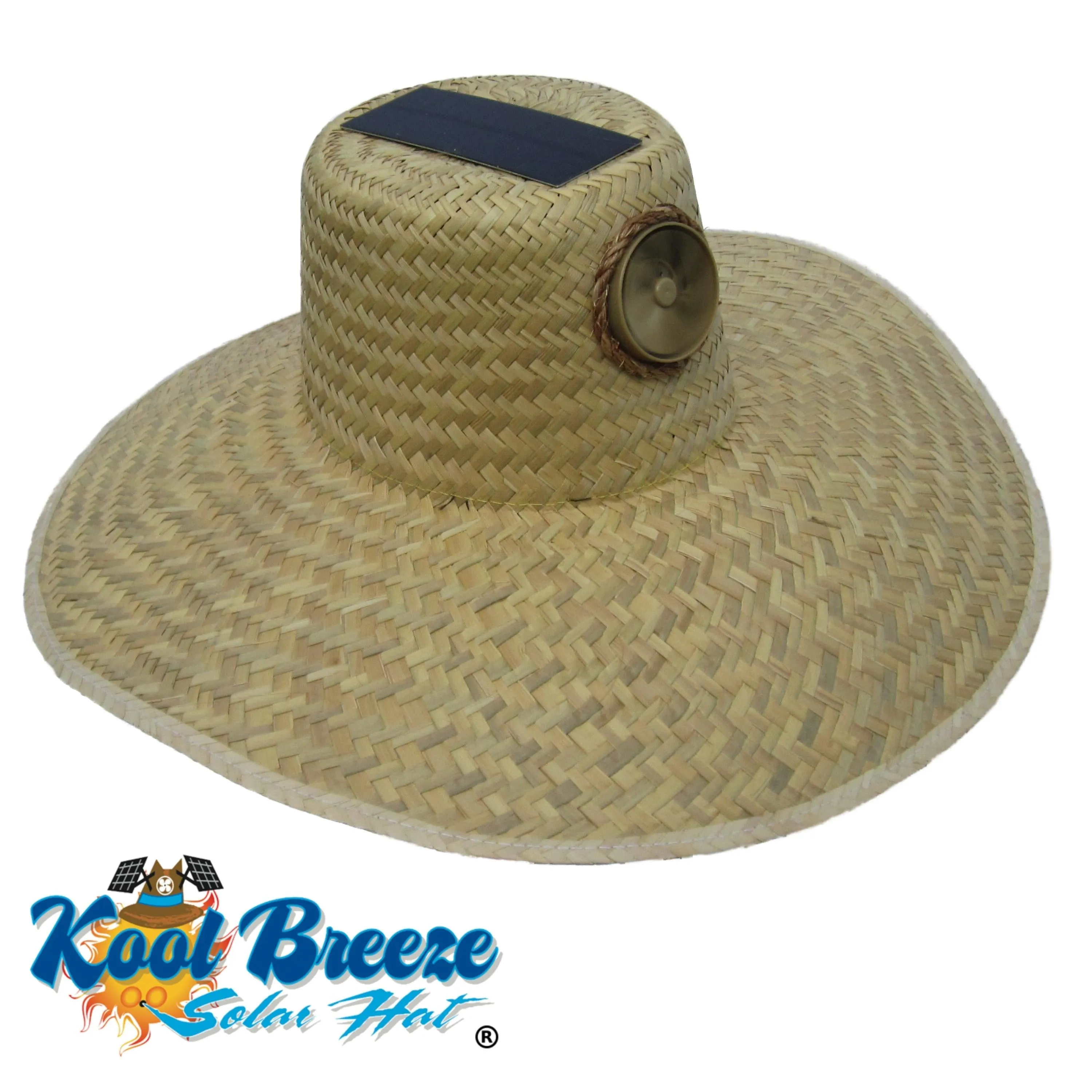 Plain Gardener Solar Hat - Sun Hat with Fan, One Size