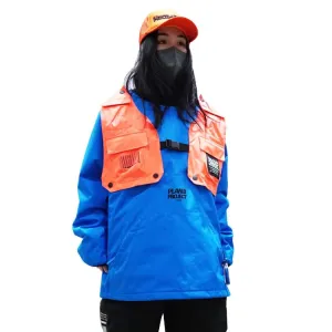 PLANB PROJECT Piste Snow Jacket (Japanese Brand) Blue [Unisex]