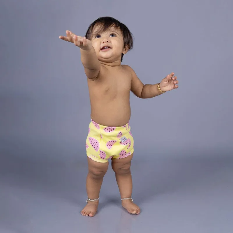 Playtime Trio Size 3 - Snug Potty Training Pull-up Pants Kids 100% Cotton (Fits 3-4 years) - Pack of 18