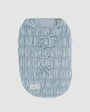 PLEATED DUVET DOGGY PUFFER