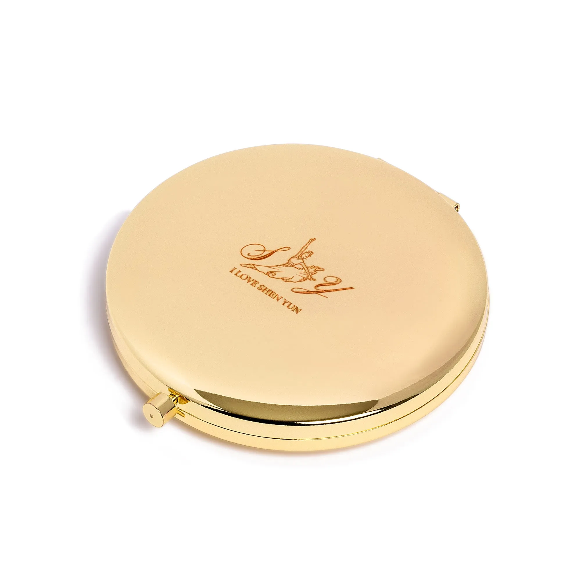 Plum Blossom Compact Mirror
