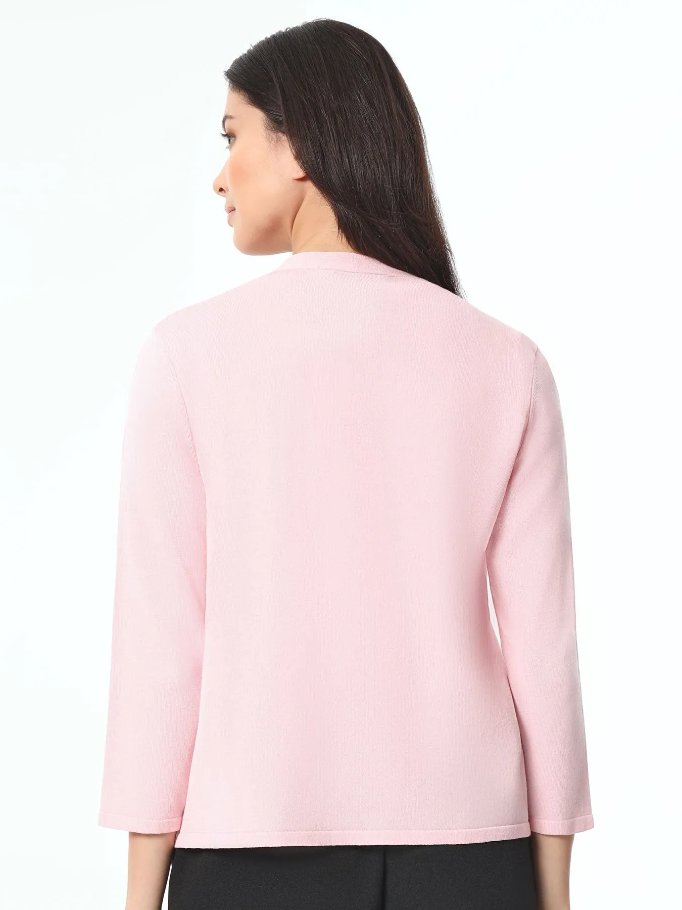 Plus Flora Cardigan, Soft Knit