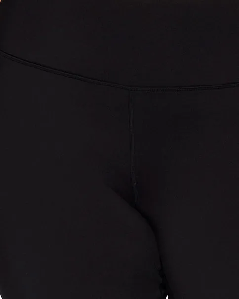 Plus Prime Fleece Slim Bootcut Pant | Black