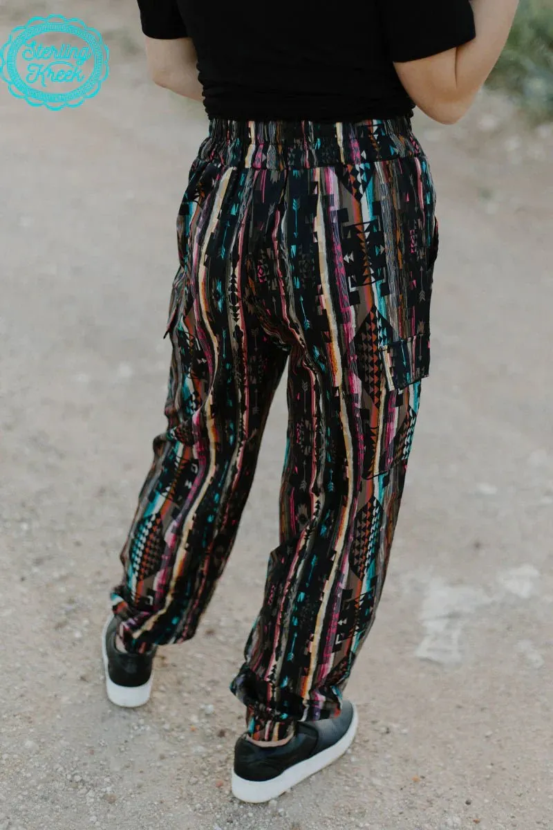 PLUS Sterling Kreek Aztec Warrior Cargo Pants