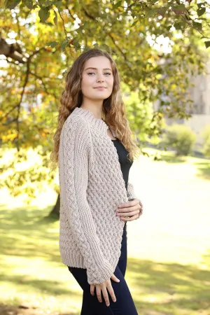 Plymouth Yarn Patterns - 3364 Cabled Cardigan - PDF Download