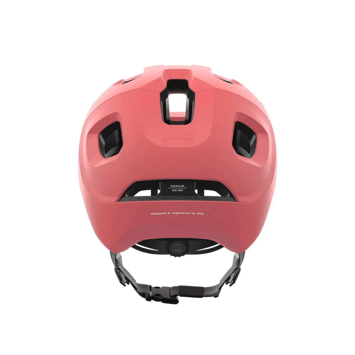POC Axion Matte Red Helmet