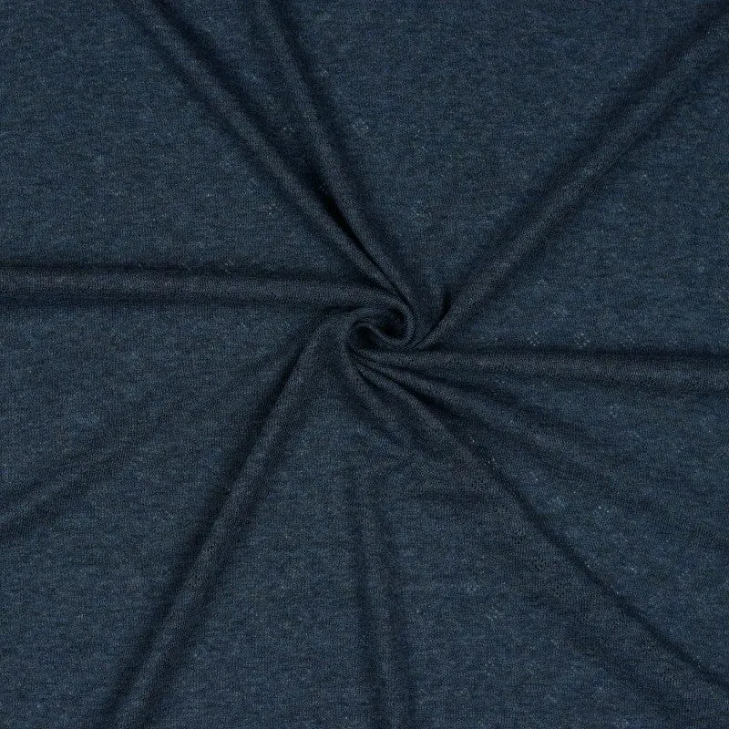 Pointelle - Dark Blue Melange
