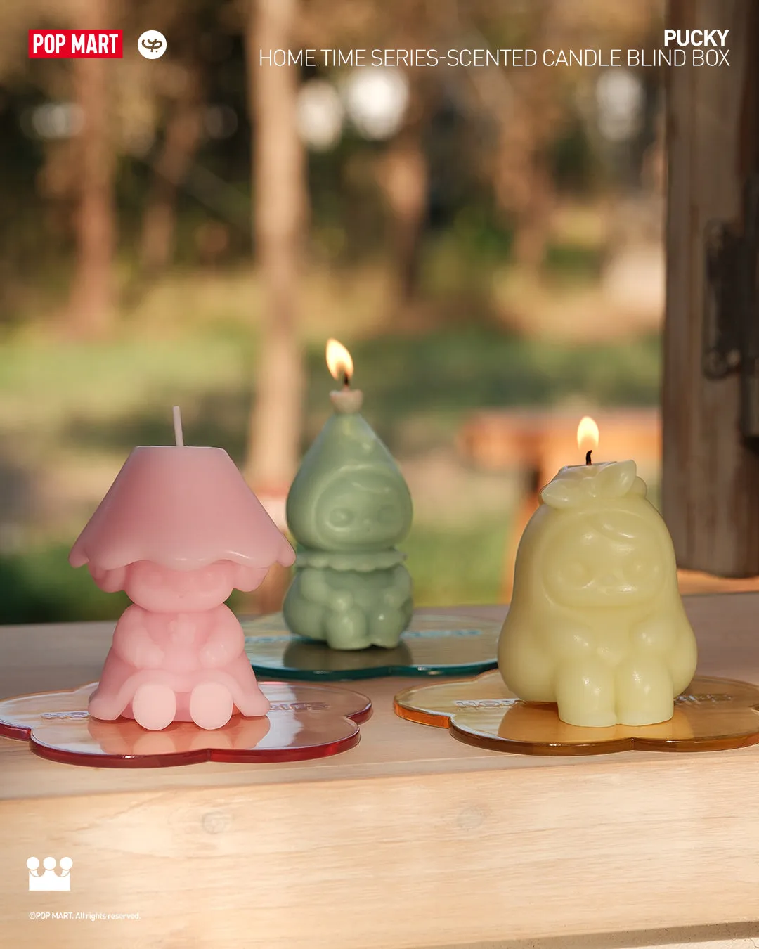 POP MART PUCKY Home Time Series-Scented Candle Blind Box