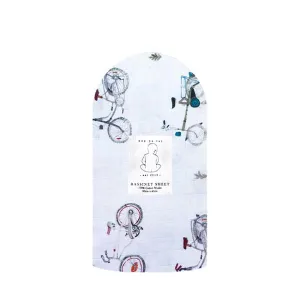 Pop Ya Tot Fitted Bassinet Sheet and Change Pad Cover - Ride On
