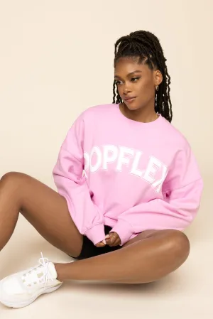 POPFLEX® Cloud Crewneck Sweater - Pink Crush