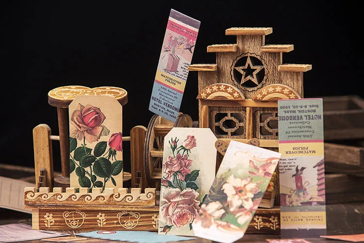 Poppy Crafts Vintage Sticker Pack - Fae & Forna - 78 Stickers*