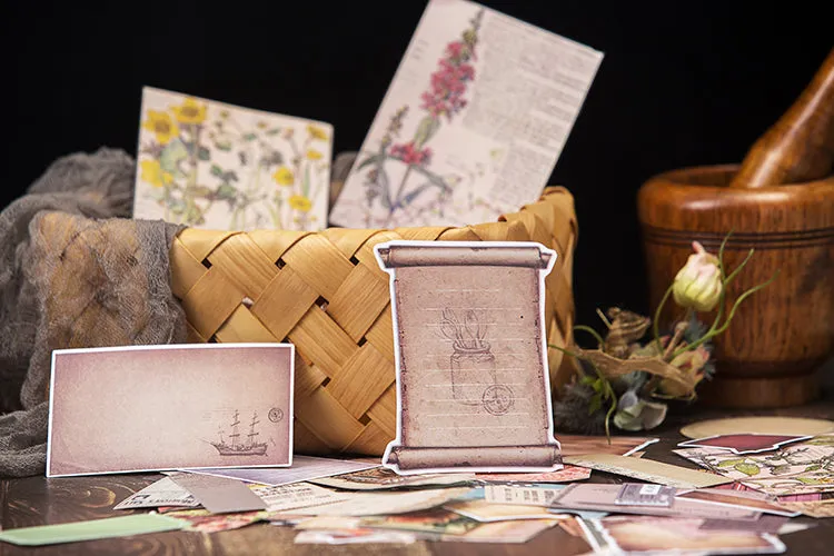 Poppy Crafts Vintage Sticker Pack - Fae & Forna - 78 Stickers*