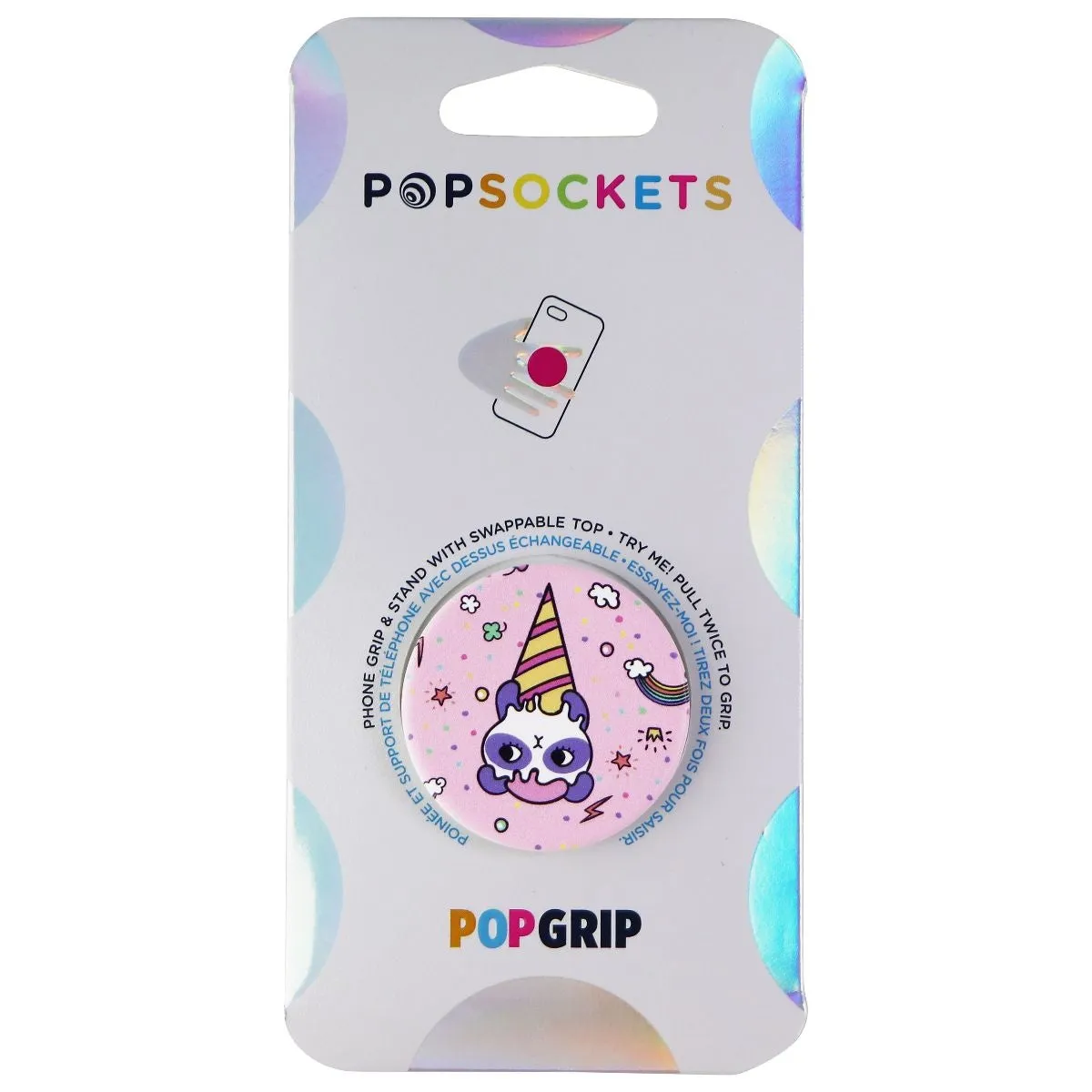 PopSockets: PopGrip Expanding Stand & Grip with Swappable Top - Sugar Bear