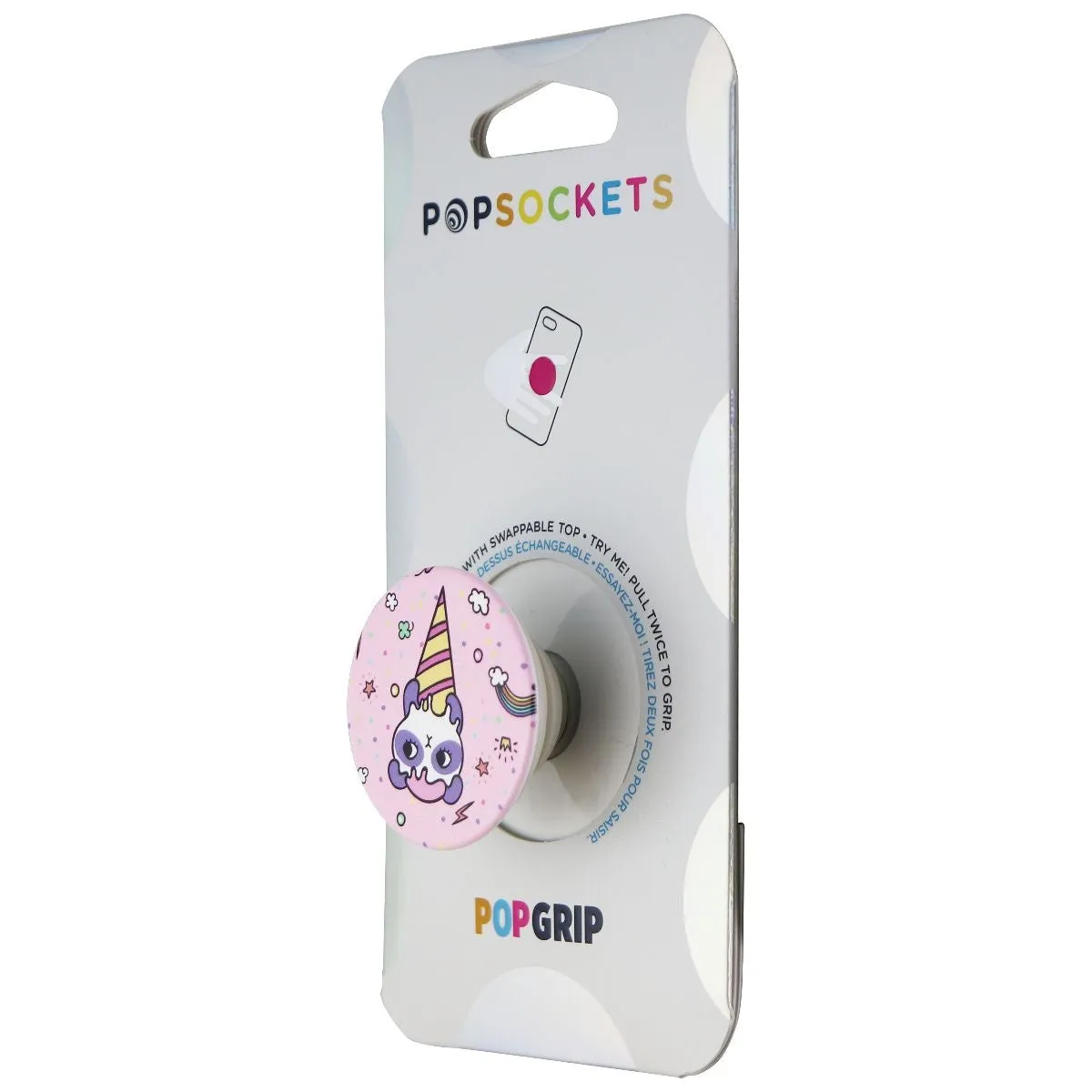 PopSockets: PopGrip Expanding Stand & Grip with Swappable Top - Sugar Bear