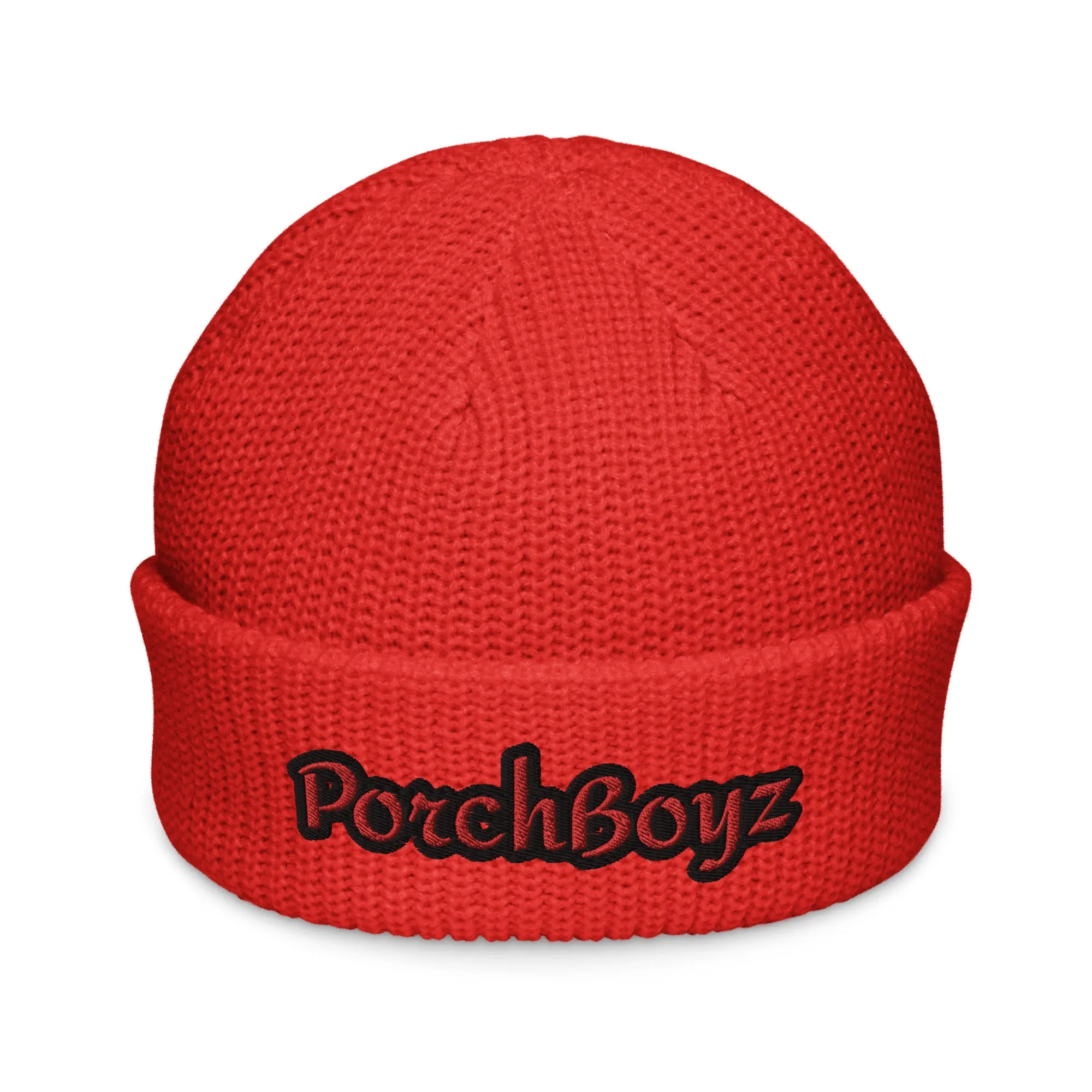 Porchboyz Embroidered Fisherman beanie