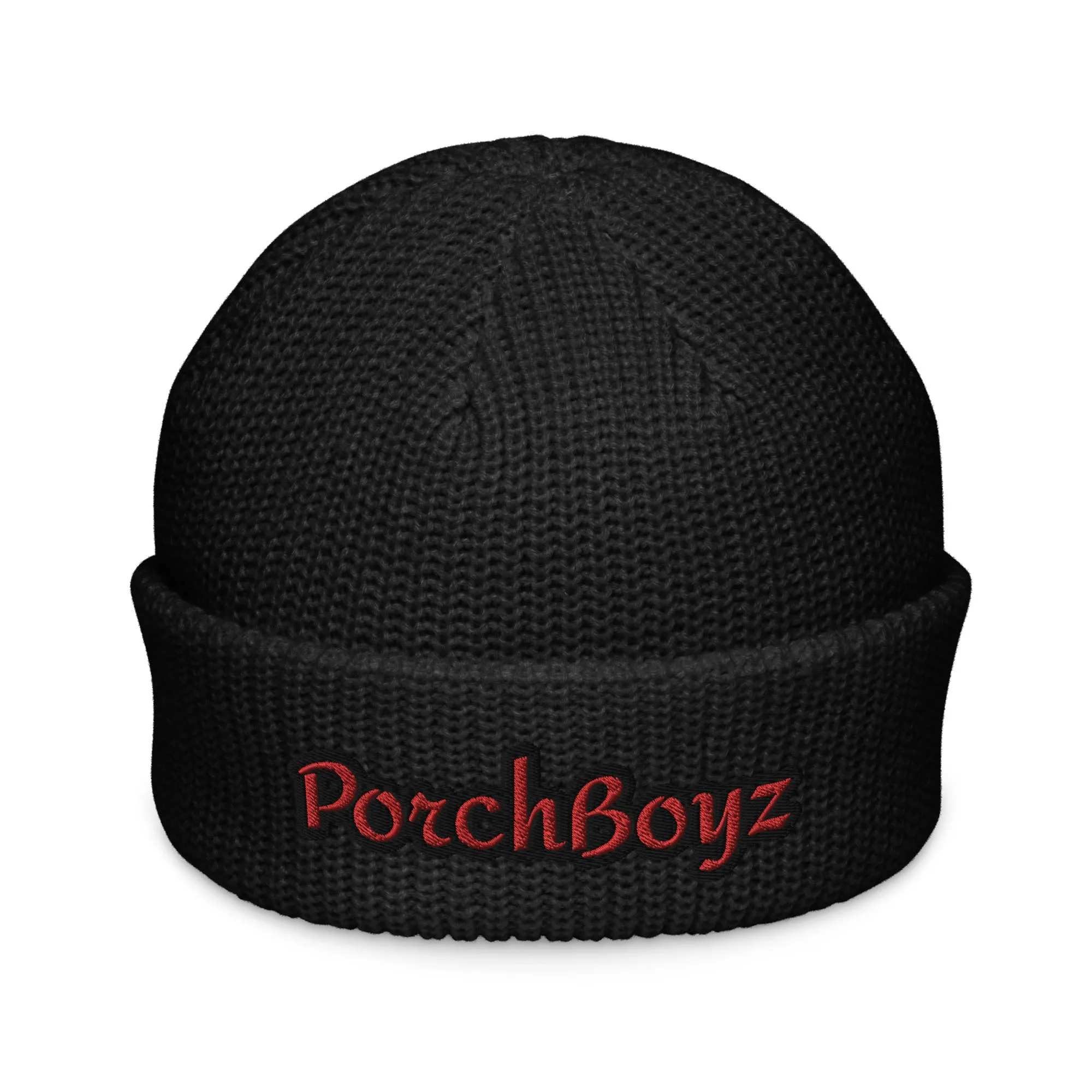Porchboyz Embroidered Fisherman beanie
