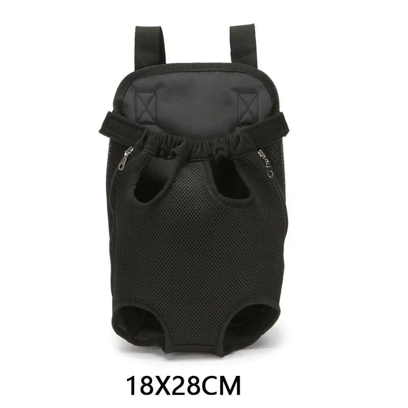 Portable Mesh Dog Carrier Bag: Stylish Solution for Traveling with Pets