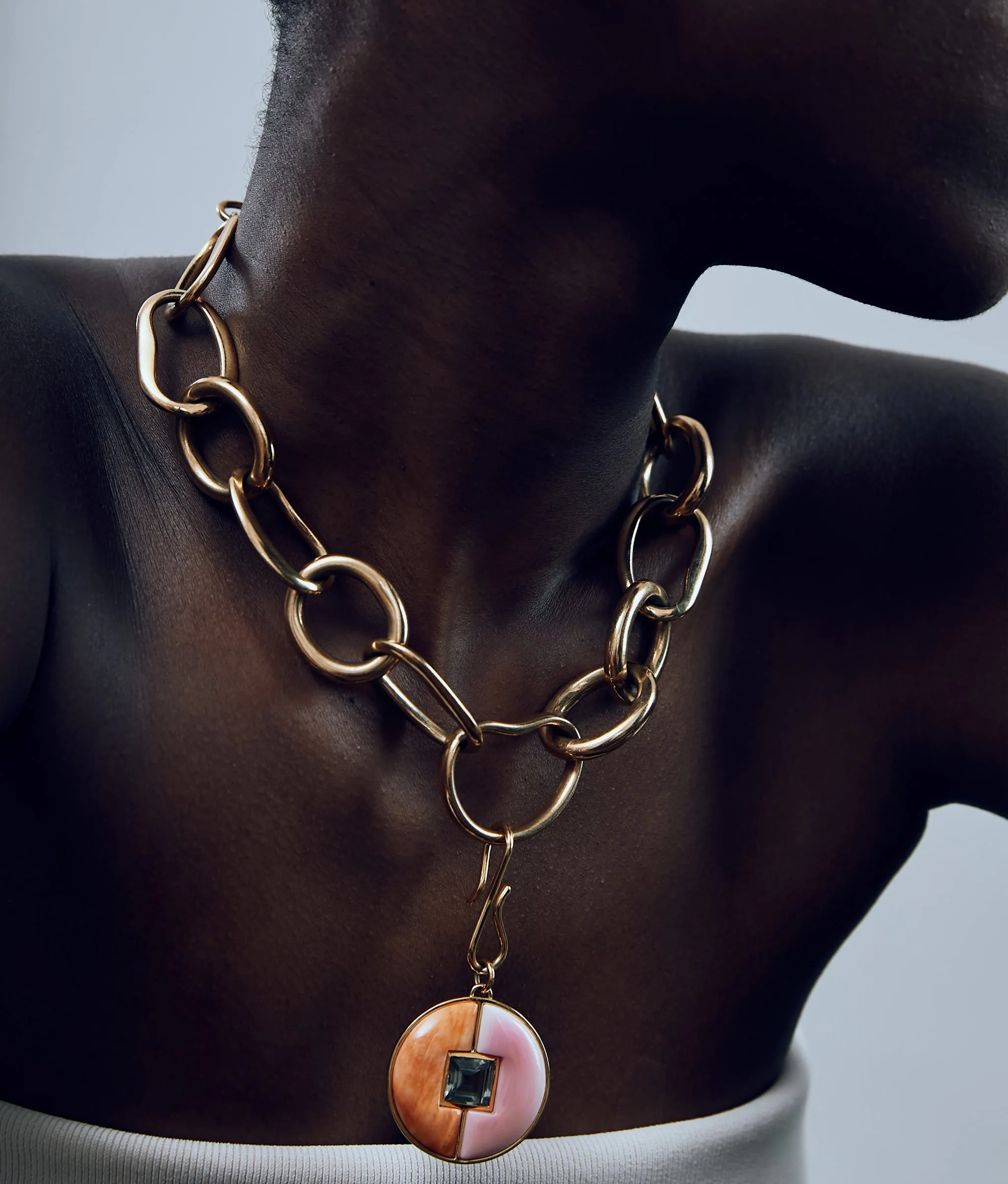 Porto Pendant in Sorbet
