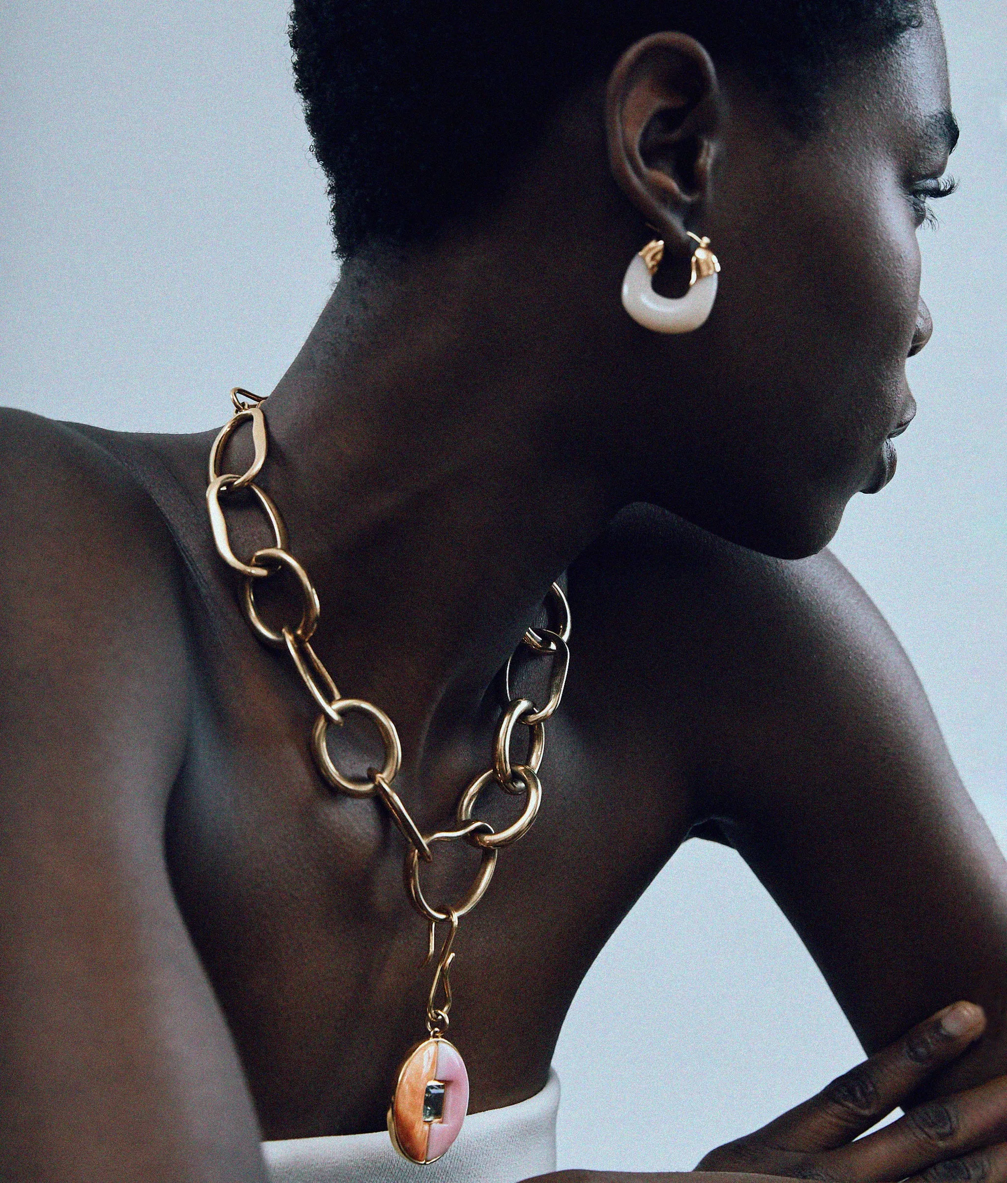 Porto Pendant in Sorbet
