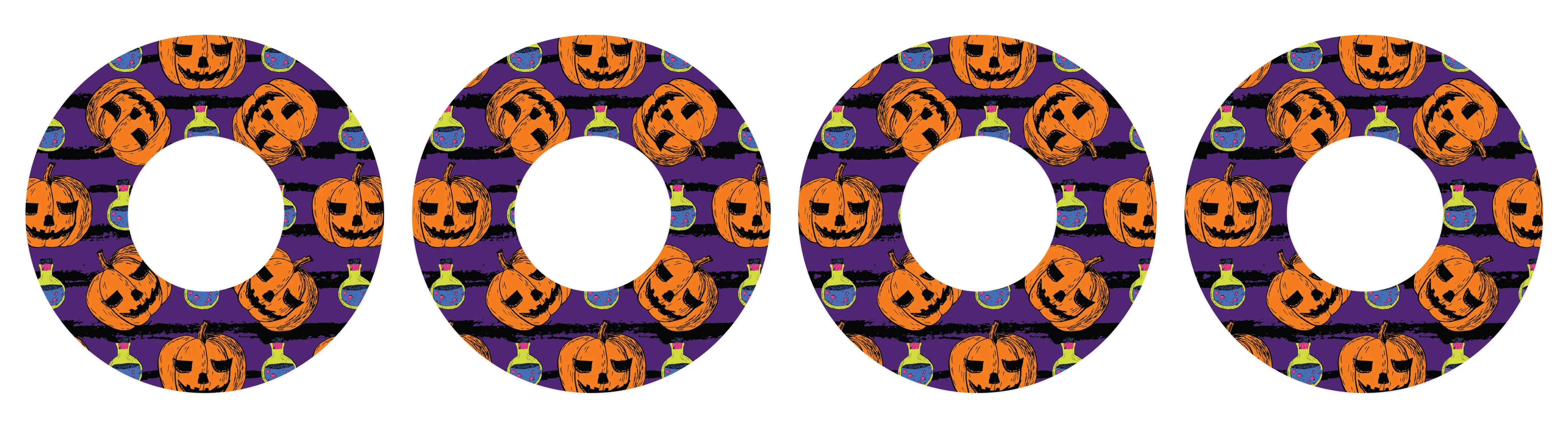 Potions and Pumpkins Patch  Tape Designed for the FreeStyle Libre 2
