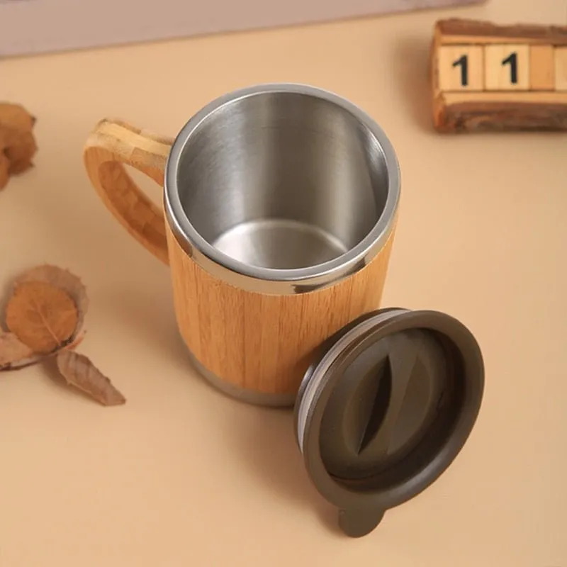 Practical Bamboo Coffee Mug