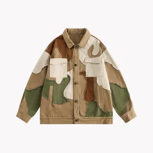 Pre Order:  Camouflage Loose Fit Jacket
