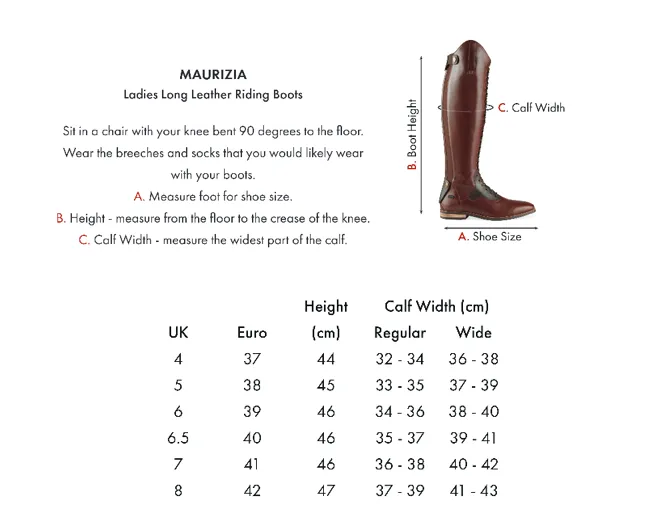 Premier Equine Maurizia Ladies Lace Front Tall Leather Riding Boots - Cognac