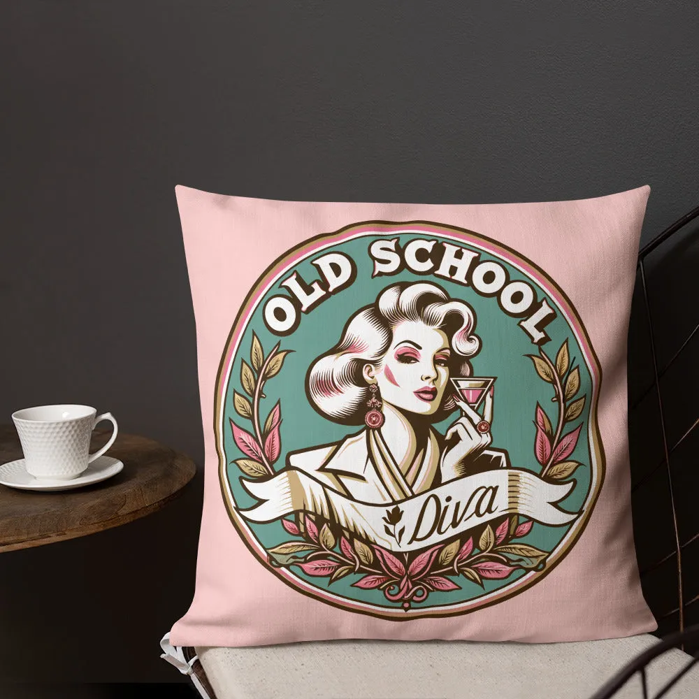 Premium Pillow Old School Diva