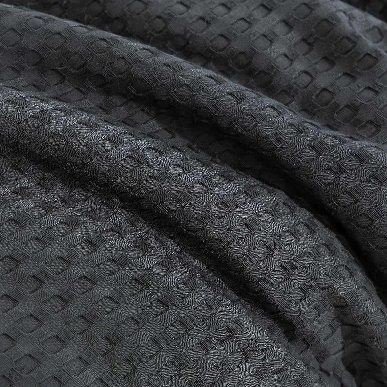 Premium Waffle Microfibre Quilt Cover Set (3Pcs) - Queen