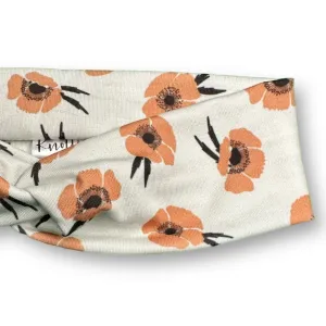 Pretty Poppies Knotties Headband