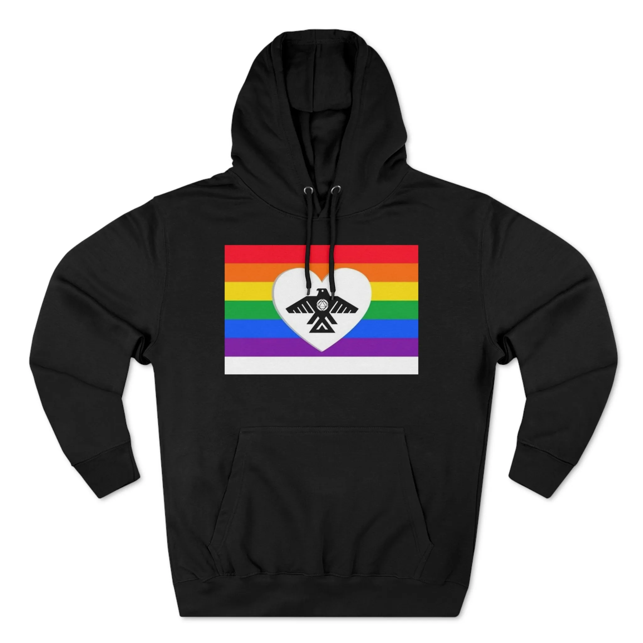 (Pride Recovery Thunderbird) Unisex Premium Pullover Hoodie