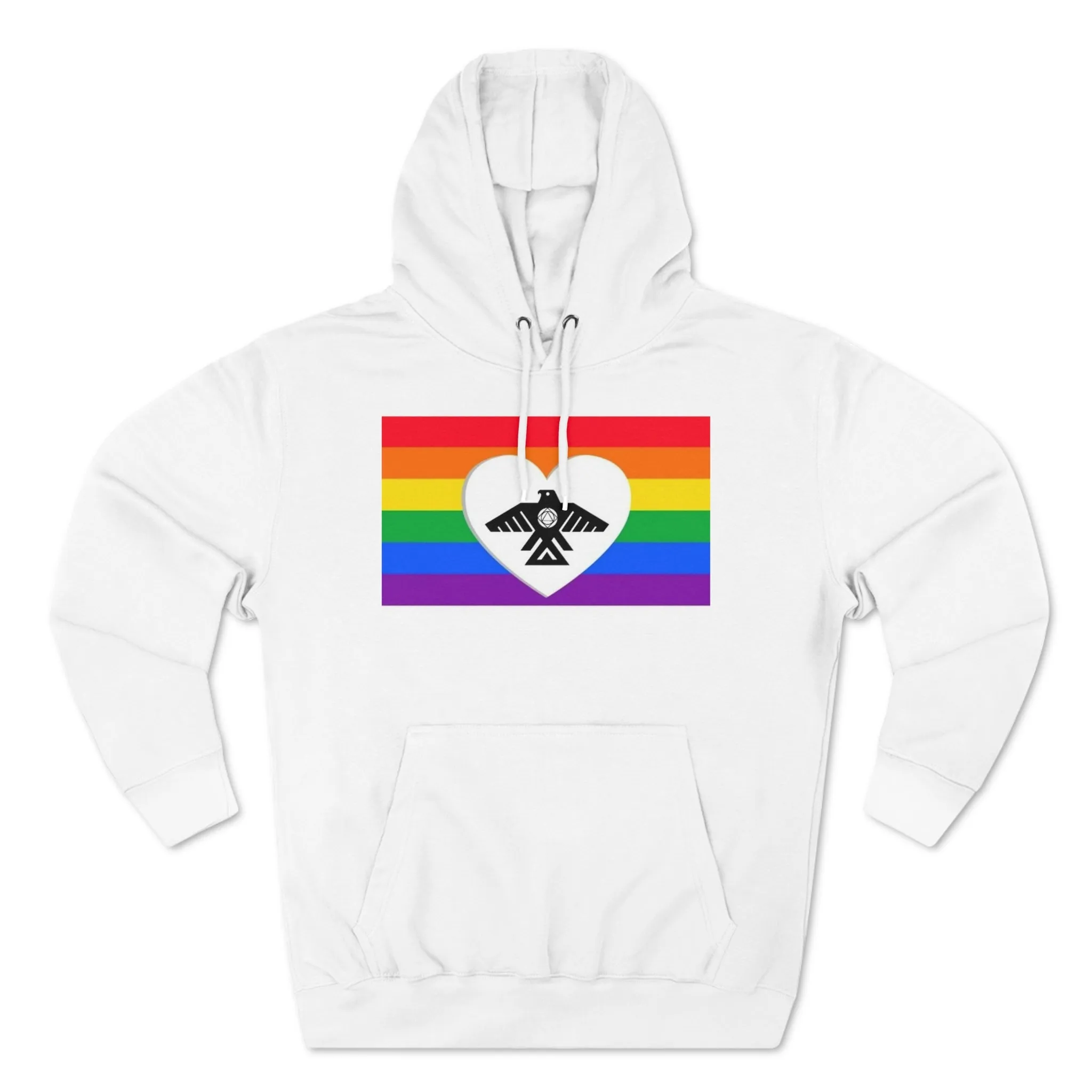 (Pride Recovery Thunderbird) Unisex Premium Pullover Hoodie