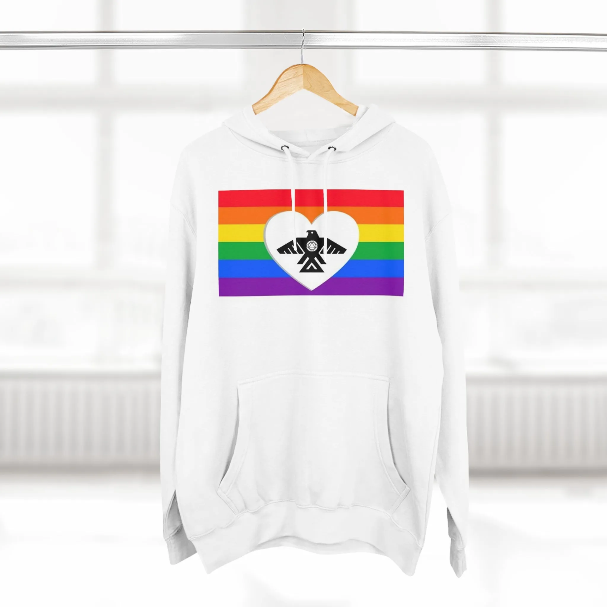 (Pride Recovery Thunderbird) Unisex Premium Pullover Hoodie