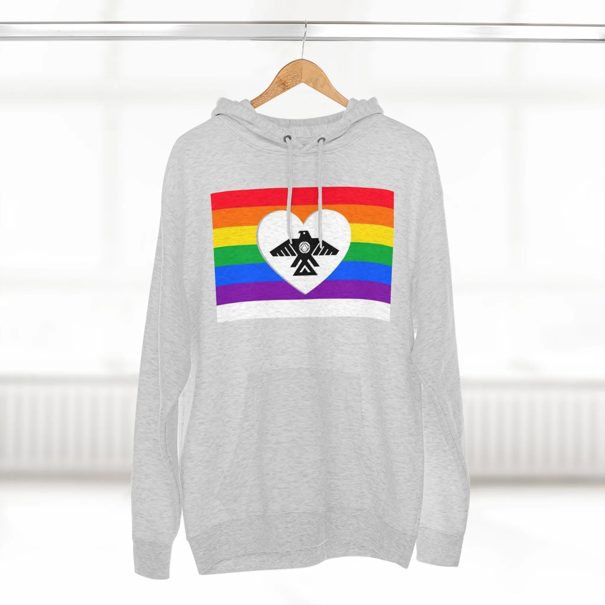 (Pride Recovery Thunderbird) Unisex Premium Pullover Hoodie
