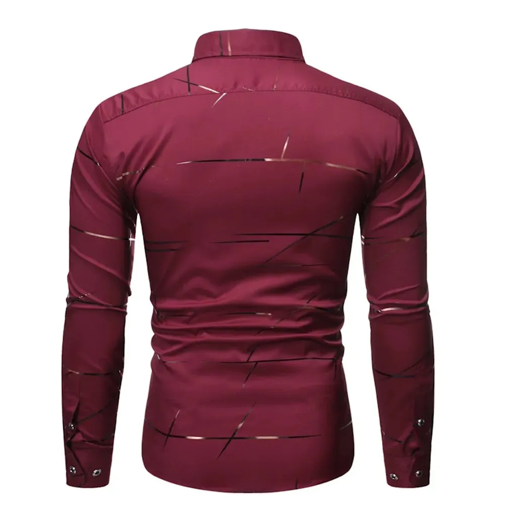 Printed Casual Long Sleeved Shirt