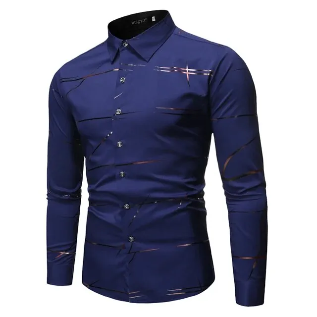 Printed Casual Long Sleeved Shirt