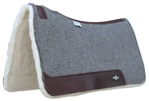 Professional's Choice Deluxe 100% Wool Saddle Pad w/ Fleece