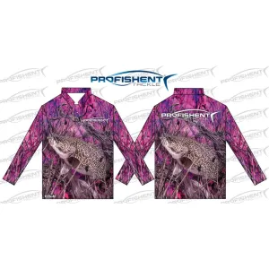 Profishent Tackle Sublimated Cod Camo Pink